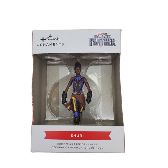 Hallmark Shuri Christmas Tree Ornament Marvel Black Panther Legacy Series - Picture 8 of 13